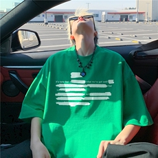 新款抖音直播短袖T260克TB5130批28纯棉220克T5130P22控38，男装T恤，电商C408-1(原B339-1)