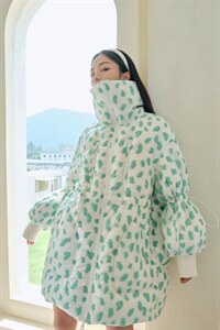 现货 提花收腰羽绒服,女装羽绒服,UDF