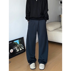 下单5W件新款复合华棉320g潮流重磅男宽松弯刀休闲裤K24133-特P22，男装休闲裤，电商A001-1