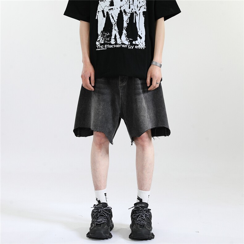 xz905-2-Z037#P45牛仔短裤,男装牛仔裤,星座905-2