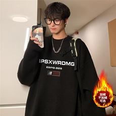 特批港风公寓个性宽松时尚圆领毛衣TPM6850P45控78，男装针织衫/毛衣，电商A247