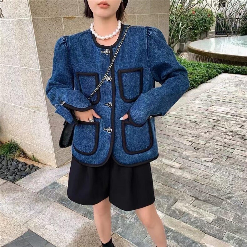 【现货】欧货小香风牛仔，其它，悠奈尔