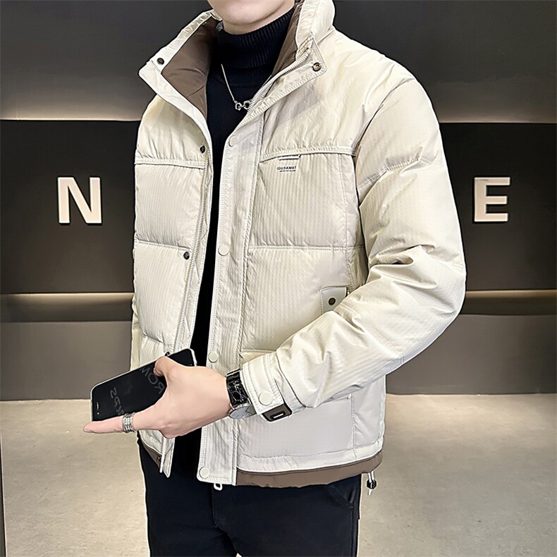 B3536606P165黑2024年冬季新款男士羽绒服立领羽绒店主男控248,男装羽绒服,电商B353