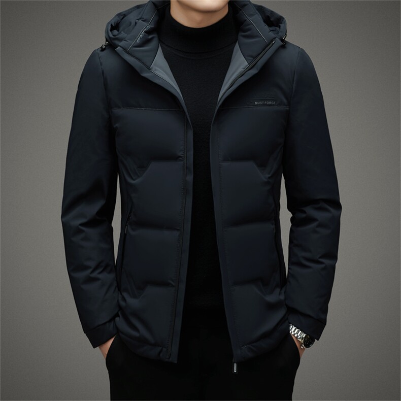 MYYL88210秋冬新款2023年男士休闲羽绒服加厚保暖夹克外套P225图片