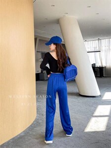 2022防晒新款拖地裤图片