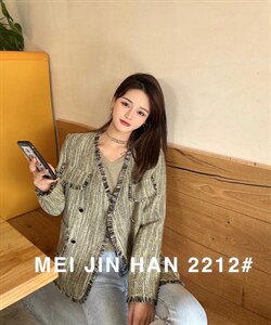【美巾涵】春季 小香风外套图片