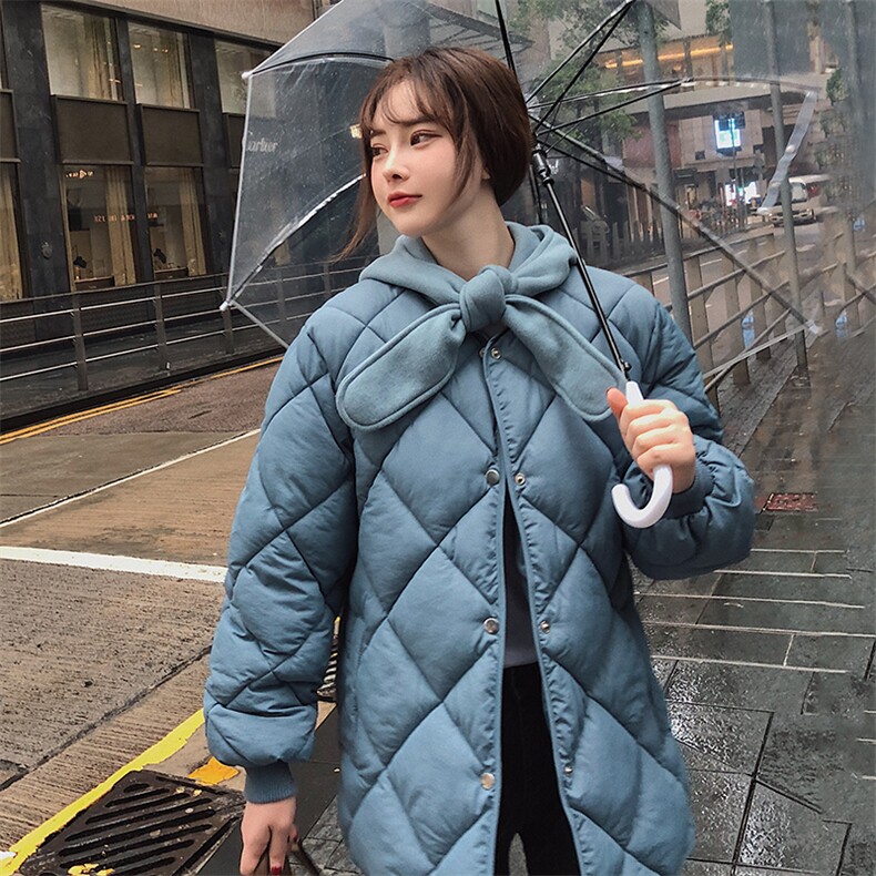 大货高点击女短款魅蓝色可拆卸帽棉袄钱塘1307-1118，女装棉衣/棉服，拾菱