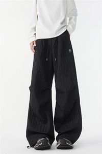 8XL-M 新款速干肌理感直筒工装裤男宽松早秋休闲裤阔腿裤K9172P68图片