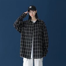 长袖衬衫春款男港风潮流C8010P38图片