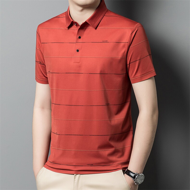短袖polo衫男士时尚上衣翻领百搭夏商务宽松潮流T恤BLM26282-P65,男装Polo衫,星座1105-3