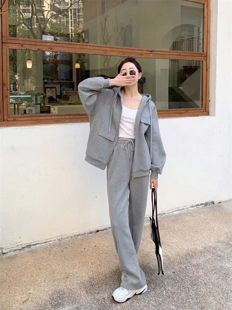 卫衣开衫，女装卫衣/绒衫，吉之红