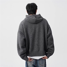 1506/QL1050/P58美式男女秋冬潮牌高级感休闲针织衫宽松慵懒外套，男装针织衫/毛衣，星座1506