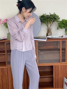 短款 衬衫,女装衬衫,LIN.Y