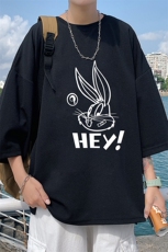 Q11179-P30春夏季七分袖t恤男大码五分袖男短袖中袖，男装T恤，电商A040