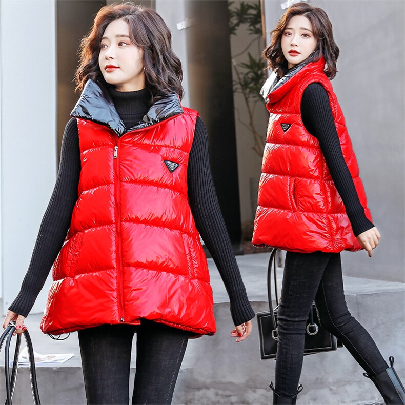 2025年冬季新款时髦暖冬时尚短款棉马甲拉链连帽，女装马甲，卡杰菲