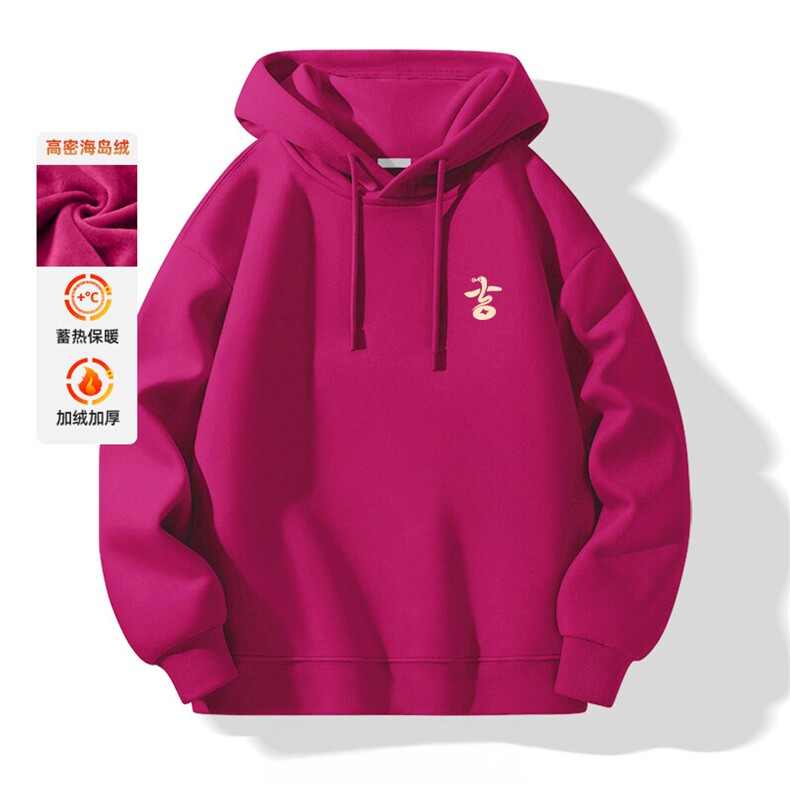 抖音得物供货可提供视频秋冬重磅美式宽松连帽卫衣DL2279，男装卫衣，电商A486