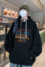 已注册直播抖音得物高品质港风男宽松连帽卫衣外套W5017P45控68，男装卫衣，电商C408(原B339-1)