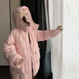 现货现货买家秀  新款粉色少女感羽绒服女冬2C052-8818-P225-K328图片