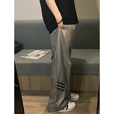 B221美式ins街头hiphop休闲情侣宽松运动裤子LK23117-P60控78，男装休闲裤，电商B221