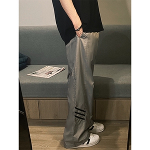 B221 美式ins街头hiphop休闲情侣宽松运动裤子 LK23117-P60 控78图片