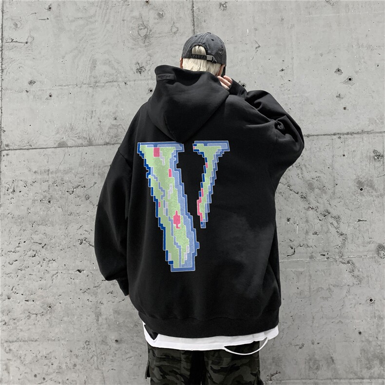 重磅350克排扣连帽像素v卫衣LW6118-特p58控78（抖音不可售）图片