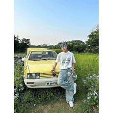 潮牌美式复古咪刺绣短袖t恤女纯棉宽松情侣上衣TX295，男装T恤，星座208-5