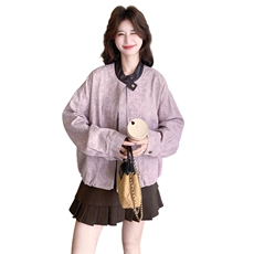 已出大货【26春新款】晕染外套2D001-6737-P175-K288，女装短外套，2D001