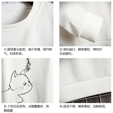 T4149-P25加绒P35简约帅气百搭长袖t恤男大码胖子卫衣薄外套，男装卫衣，电商A040A