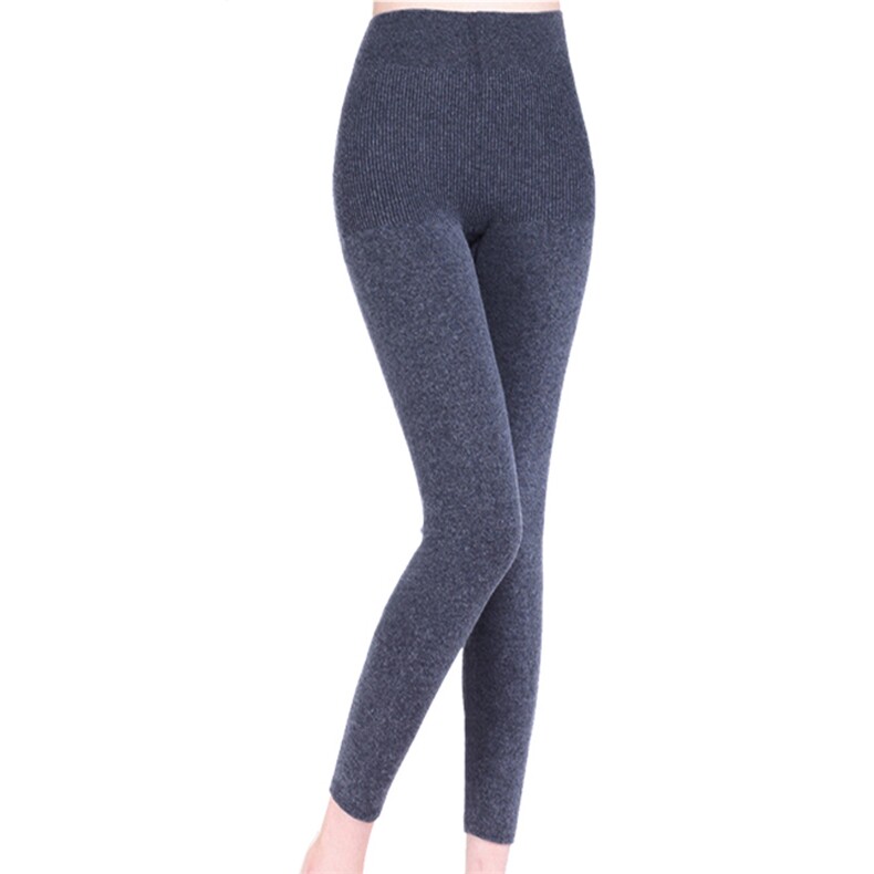 品质羊绒收腹打底裤羊绒保暖显瘦高腰设计时尚百搭，女装打底裤，金牧歌羊绒裤