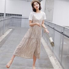 2021年夏季套装套裙潮流舒适简约中长款，女装套装/套裙，安之芮娜