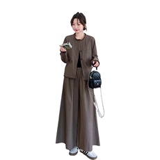 现货：新款秋季时尚洋气流苏上衣阔腿裤套装2C135-6808P165K238，女装套装/套裙，2C135