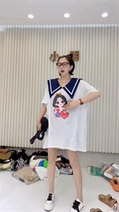 t恤裙图片