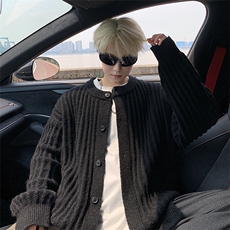 毛衣男秋冬新款港风宽松针织毛衫MYA6-P65，男装针织衫/毛衣，星座214-3