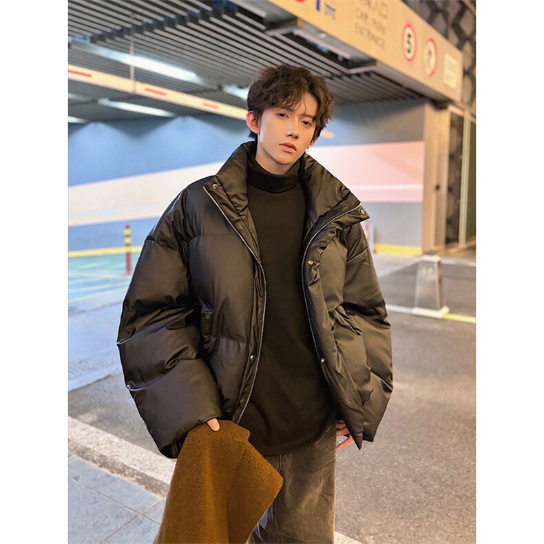 特P90无差价冬季新款时尚百搭棉衣外套-HY8338港风,男装棉衣,电商A003