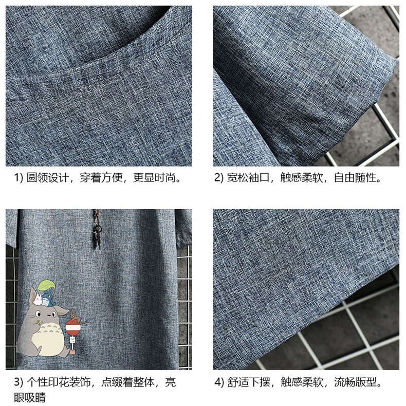 ZT71152-P35风复古亚短袖男t恤男半袖网格控48,男装T恤,电商A040A