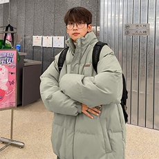 现货抖音得物可供视频冬季三防加厚羽绒棉衣外套面包棉服81134，男装棉衣，电商A486