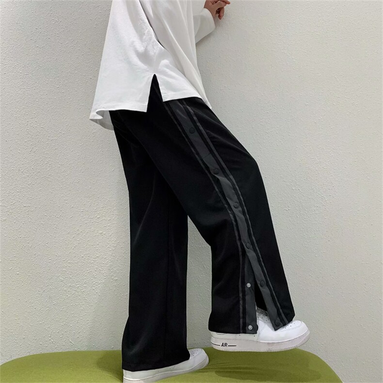 夏季薄款韩版潮流百搭排口裤子男休闲运动裤直筒宽松卫裤E684-P38,男装休闲裤,星座1008