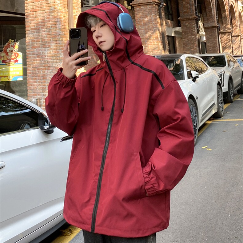 港风复古工装夹克男春秋休闲上衣服男士外套J2502P70控108,男装夹克,电商A157