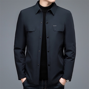 2022男翻领外套加厚冬季新款商务休闲保暖羽绒服外套 ZL202-P220图片