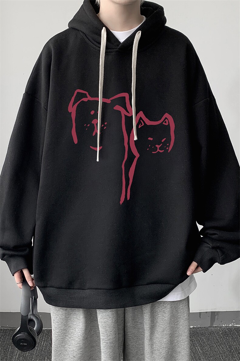 8XL连帽卫衣男大码胖子帽衫大号运动服WY2378-P35,男装卫衣,电商A040