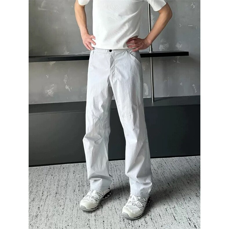 （网图慎用）特批P48无差价户外机能拼接冰丝速干冲锋裤男K5968B,男装休闲裤,电商A001