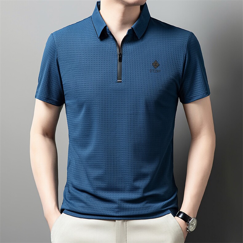 2026夏季休闲时尚Polo衫男短袖夏季青年百搭T恤男上衣QP1813-P50,男装T恤,星座1105-3