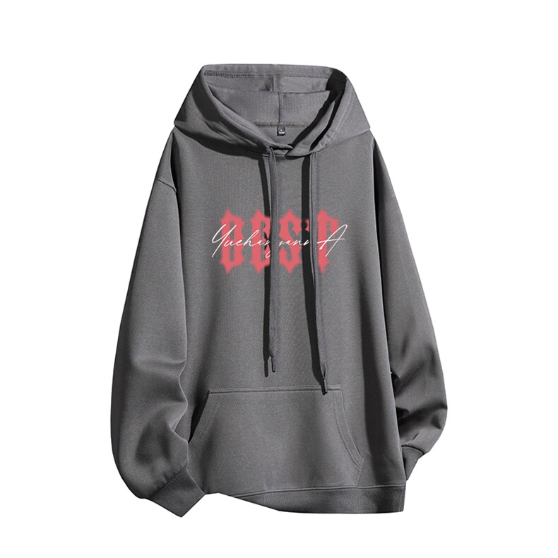 得物供货、复合重磅420克现货连帽卫衣宽松HD019-1-HML263-特P45,男装卫衣,电商019-1