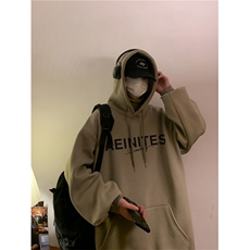 潮流宽松ins休闲男连帽卫衣D325-WY2304-薄款P55厚款P65，男装卫衣，电商D325
