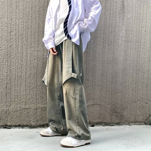美式牛仔裤男款秋季长裤潮 N1072 P55图片