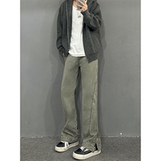 B221美式ins暗黑高品质多口袋休闲工装裤子LK24352-特P55控88，男装工装外套，电商B221
