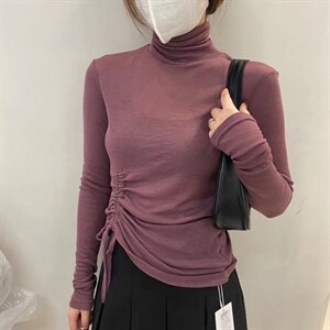 【现货】2021秋冬长袖高领打底衫图片