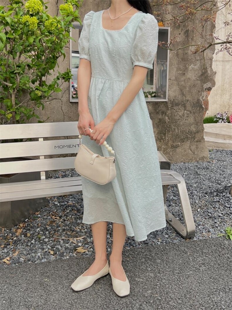 【现货】夏季新款气质连衣裙，女装连衣裙，奥瑾