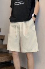 备货50w件2026夏季新款冰丝拼接短裤男DK5855-特P9建议零售价18，男装牛仔裤，电商A001