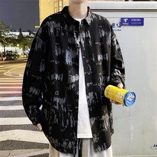 长袖衬衫男港风潮流C137P28，男装衬衫，星座1116-2
